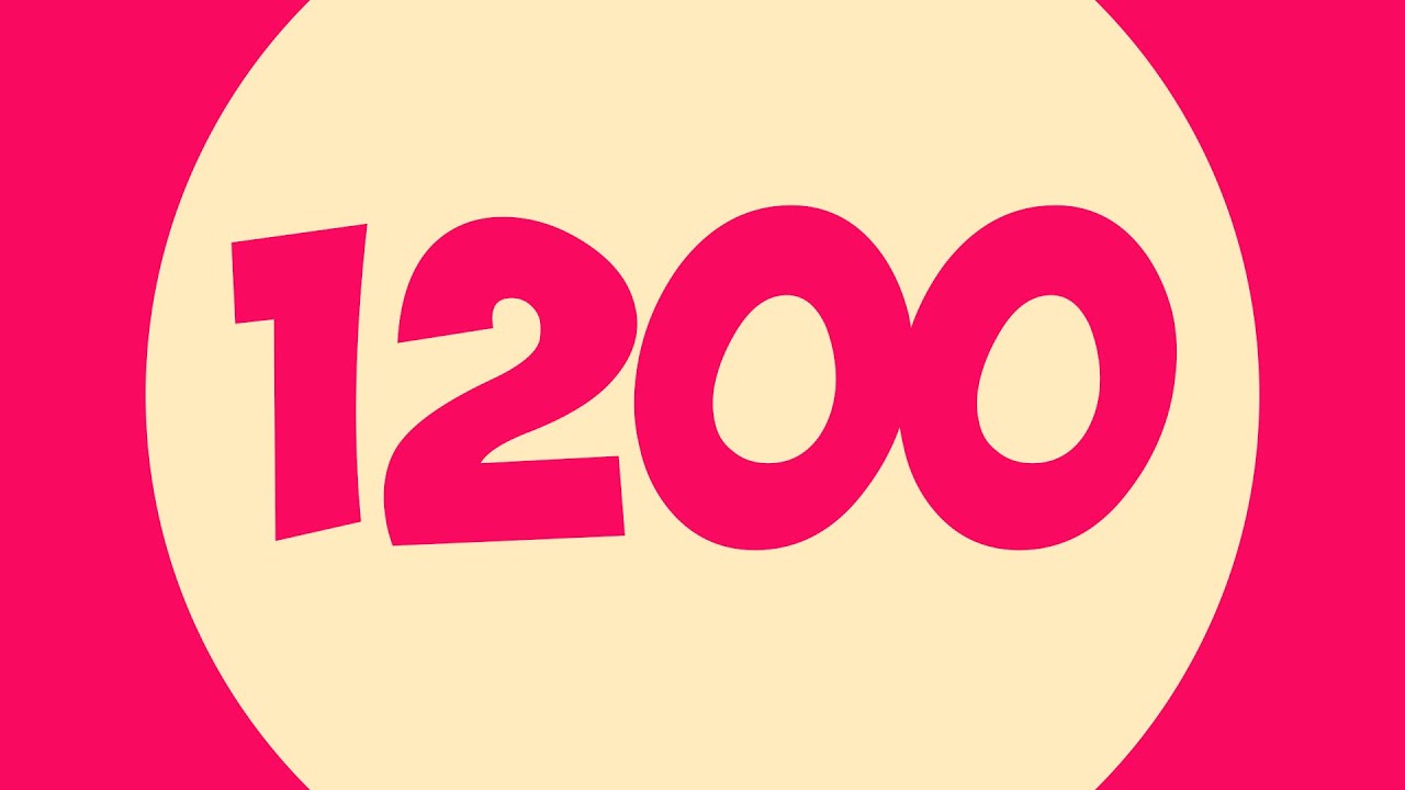 how to say the number 1200 in english